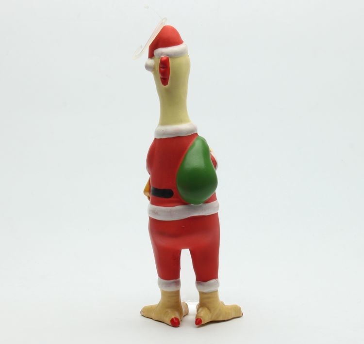 Professional Chew Latex Rubber Chicken Dog Toy Environmental Friendly