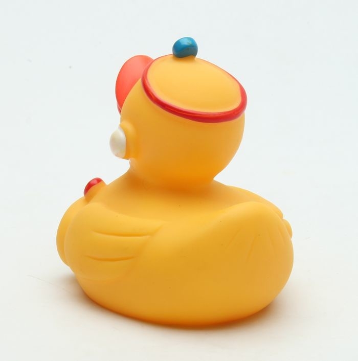 Non toxic Safe strong Vinyl dog squeaky toys pet duck toy