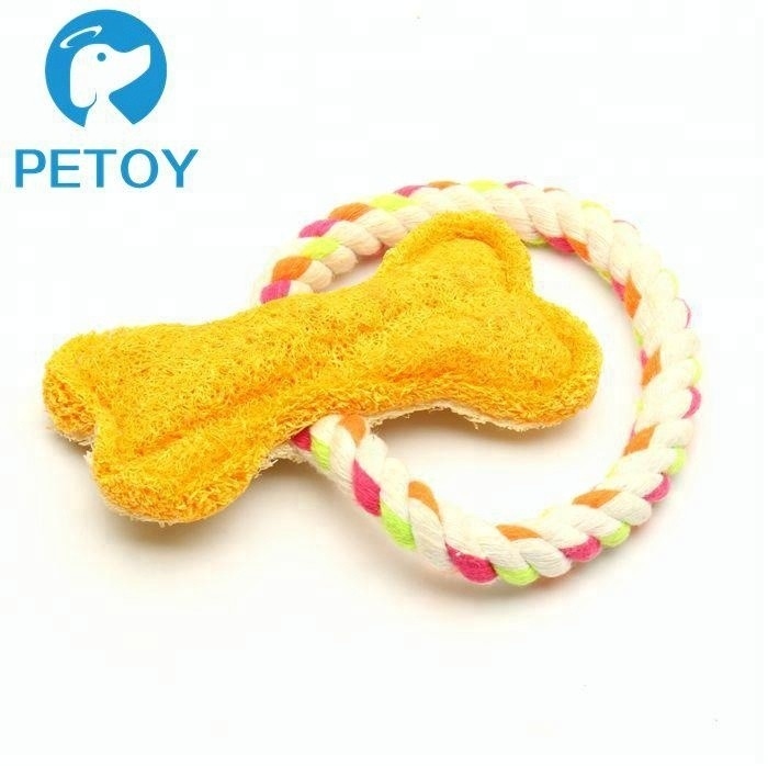 Professional Latext Nylon Rope Dog Toy Non - Toxic Material For Small Dogs