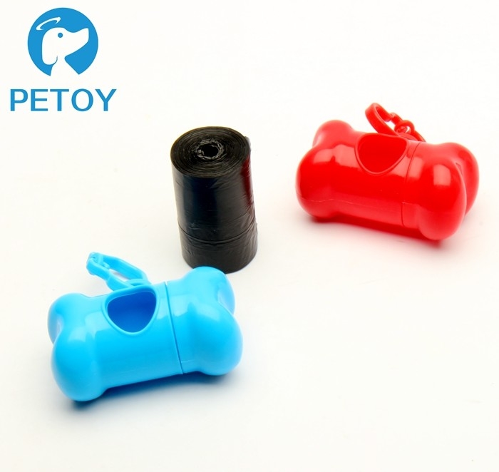 PE Plastic Pet Waste Disposal Bags Convenient Out Dog Waste Bags Easy Use