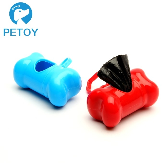 PE Plastic Pet Waste Disposal Bags Convenient Out Dog Waste Bags Easy Use