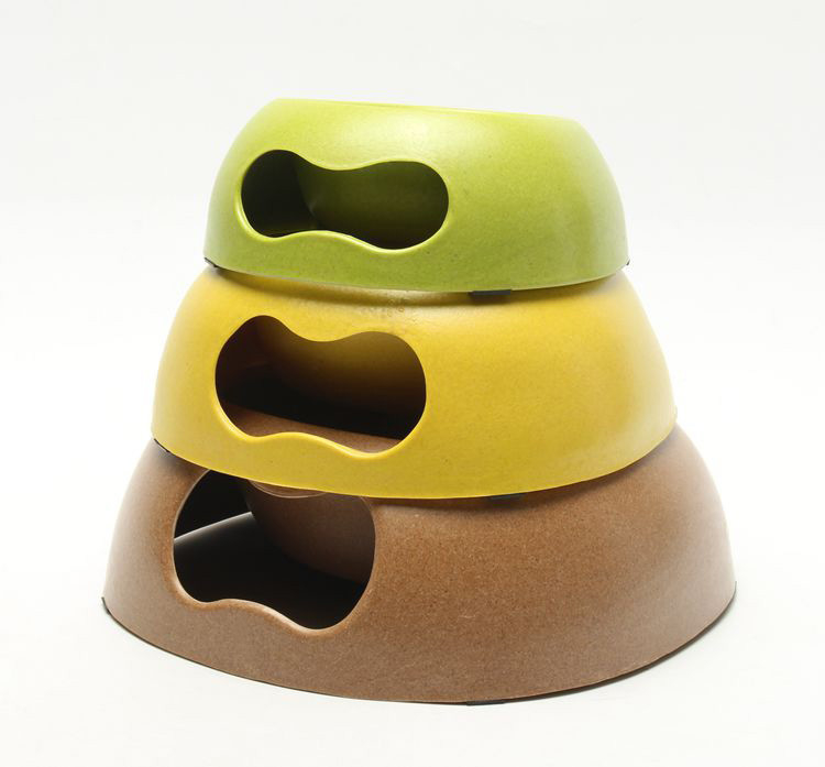 Professional Safety Eco Bamboo Pet Bowl Low - Toxic For Small Dog And Cat