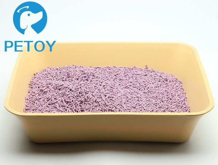 Commercial Easy Scooping Pet Cat Litter Lavender Scent Environmentally Friendly