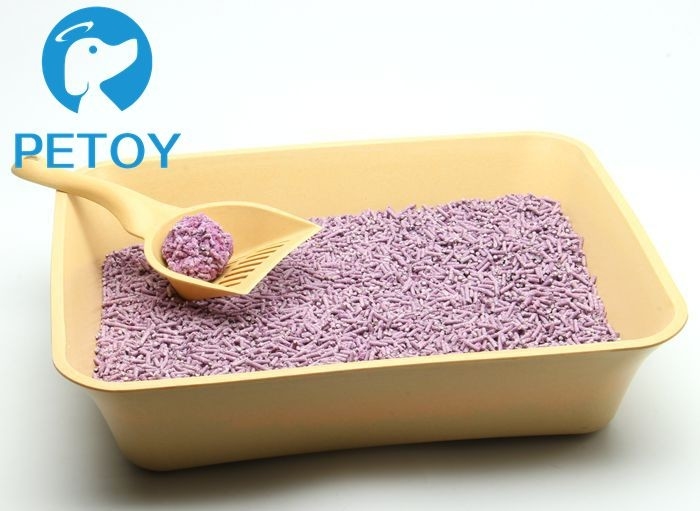 Commercial Easy Scooping Pet Cat Litter Lavender Scent Environmentally Friendly