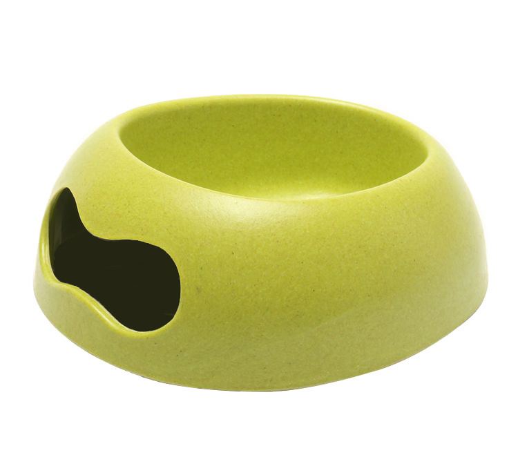 High Polish Finish Bamboo Pet Bowl Bamboo Dog Feeder With Non Skid Design